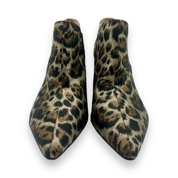 Antonio Melani Maxinee Animal Print Block 3" Heel Ankle Boots Size 8.5M - Picture 6 of 14